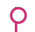 Pink dot icon
